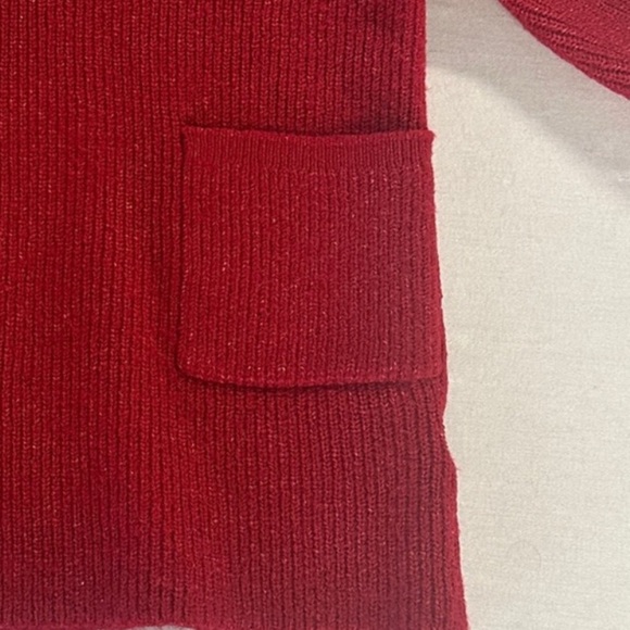 GAP Baby - Long sleeve Red Knit Sweater dress - Picture 5 of 5